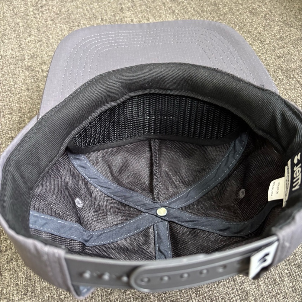 Jetty Gray Ripstop Nylon OSFA Cap - Picture 10 of 11